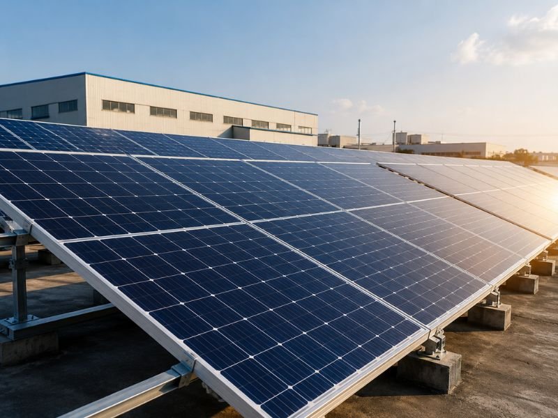 Trusted Solar Panel Manufacturers in Delhi providing rooftop and industrial solar energy solutions in Delhi NCR